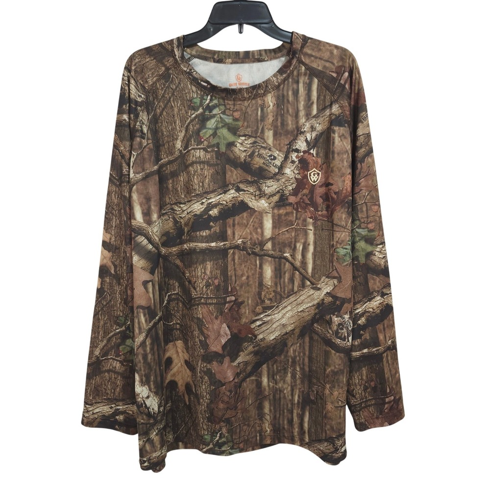 Game Winner Mossy Oak Break-Up Infinity Camo Long Sleeve Shirt Mens 3XL RN098223